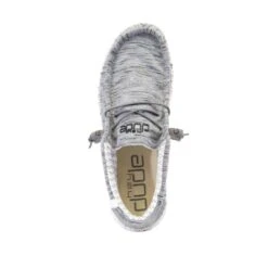 Wally Stretch Fleece - Stone White -Heydude 110530703 WALLY STRETCH FLEECE STONE WHITE 6