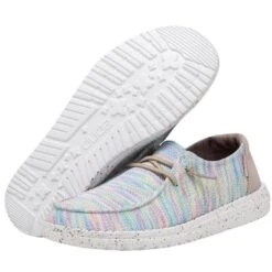 Wendy Sox - Aurora White 10 Wendy Sox - Aurora White -Heydude 121920214 WENDY SOX AURORA WHITE LEFT 3 1