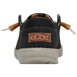 Wendy Knit - Black -Heydude 122414948 WENDY ECO SOX BLACK LEFT 5