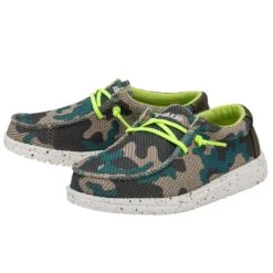Wally Youth Sox - Taupe Camo -Heydude 130137034 WALLY YOUTH SOX TAPUE CAMO LEFT 2 4cc002a6 b730 4b46 80d7 1df3829368a3