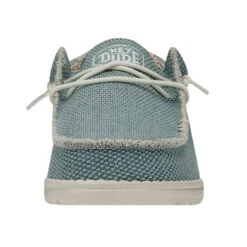 Wally Braided - Aqua 11 Wally Braided - Aqua -Heydude 40003 449 WALLYBRAIDED AQUA LEFTFRONT