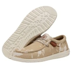 Wally Palm - White -Heydude 40016 100 WALLYPALM WHITE PAIRBOTTOM