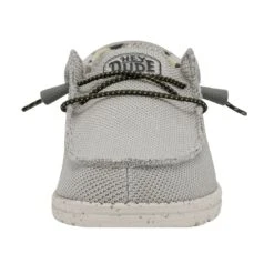 Wally Sox Triple Needle - Fog 11 Wally Sox Triple Needle - Fog -Heydude 40020 1HA WALLYSOXTRIPLENEEDLE FOG LEFTFRONT