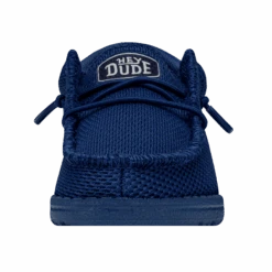 Wally Toddler Funk Mono - True Blue -Heydude 40030 428 WALLYTODDLERFUNKMONO TRUEBLUE LEFTFRONT