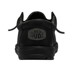 Wally Youth - Basic Black -Heydude 40041 001 WALLY YOUTH BASIC BLACK LEFT 5