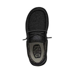 Wally Youth - Basic Black -Heydude 40041 001 WALLY YOUTH BASIC BLACK LEFT 6