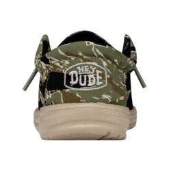 Wally Youth Camouflage - Tiger Stripe Camo 12 Wally Youth Camouflage - Tiger Stripe Camo -Heydude 40042 9CJ WALLYYOUTHCAMOUFLAGE TIGERSTRIPECAMO LEFTBACK