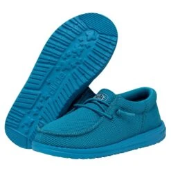 Wally Youth Funk Mono - Electric Blue -Heydude 40045 404 WALLYYOUTHFUNKMONO ELECTRICBLUE PAIRBOTTOM