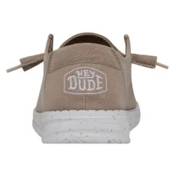 Wendy Slub Canvas - Tan -Heydude 40063 265 WENDYSLUBCANVAS TAN LEFTBACK