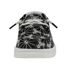 Wendy Rise Eyelet - Black 11 Wendy Rise Eyelet - Black -Heydude 40075 001 WENDY RISE EYELET BLACK LEFT 4