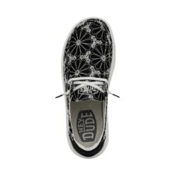 Wendy Rise Eyelet - Black 13 Wendy Rise Eyelet - Black -Heydude 40075 001 WENDY RISE EYELET BLACK LEFT 6