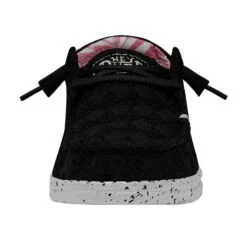 Wendy Stretch Boho Fleur - Crow -Heydude 40082 0YP WENDYSTRETCHBOHOFLUER CROW LEFTFRONT