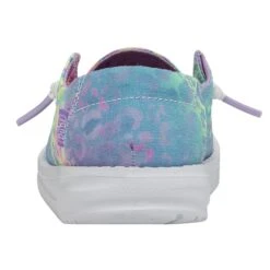 Wendy Youth - Cat Flow Leopard -Heydude 40106 9BW WENDY YOUTH CAT FLOW LEOPARD LEFT 5