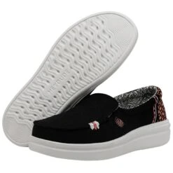 Misty Rise - Black Palm -Heydude 40126 0DH MISTY RISE BLACK PALM LEFT 3