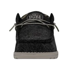 Wally Boho Denim - Brown -Heydude 40379 255 WALLYBOHODENIM BROWN LEFTFRONT