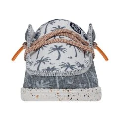 Wally Toddler Tropical - Blue -Heydude 40477 425 WALLYTODDLERTROPICAL BLUE LEFTFRONT