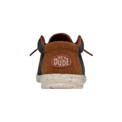 Wally Jersey - Charcoal -Heydude FW23 M 40169 025 WALLY JERSEY CHARCOAL RIGHT BACK