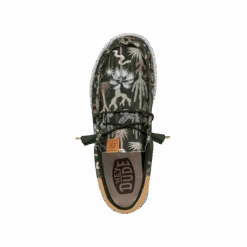 Wally Funk Oasis - Green 13 Wally Funk Oasis - Green -Heydude FW23 M 40397 315 WALLY FUNK OASIS GREEN LEFT TOP