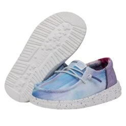 Wendy Toddler Funk - Tropical Pink -Heydude FW23 T 40478 9DD WENDY TODDLER FUNK TROPICAL PINK MULTI LEFT PAIROUTSOLE